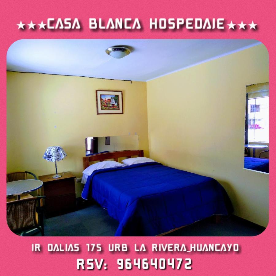 Casa Blanca Hospedaje Huamancaca エクステリア 写真